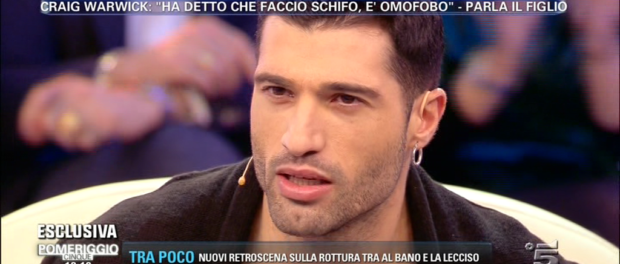 Michael Terlizzi difende il padre: “Mio padre non è omofobo” Michael Terlizzi difende il padre: “Mio padre non è omofobo”