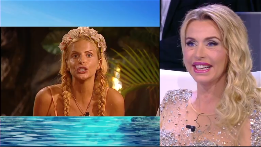 Francesca Cipriani contro Valeria Marini all’Isola Francesca Cipriani contro Valeria Marini all’Isola