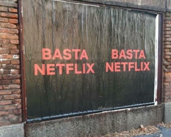 Basta Netflix, il significato svelato della campagna pubblicitaria