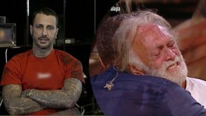 Fabrizio Corona e Riccardo Fogli