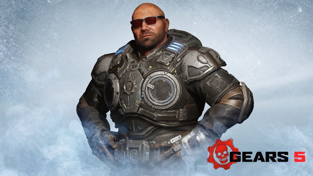 Batista massacrerà i malvagi Swarm: il celebre lottatore in Gears of War 5