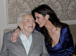 Kirk Douglas e Catherine Zeta-Jones