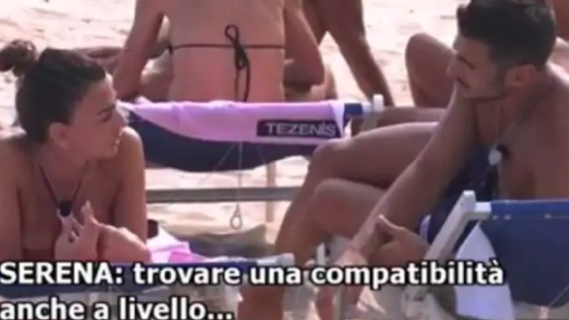 Temptation Island, Serena Enardu vicina a l tentatore Alessandro Temptation Island, Serena Enardu vicina a l tentatore Alessandro