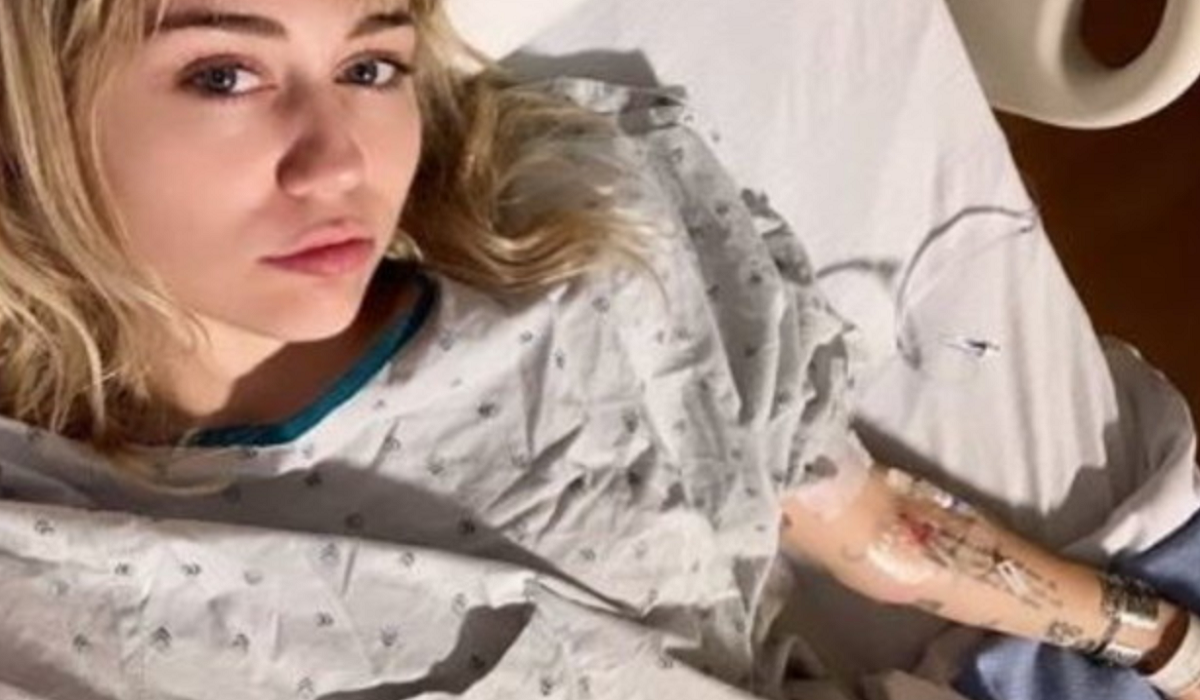 Miley Cyrus ospedale