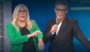 Fiorello e Mara Venier