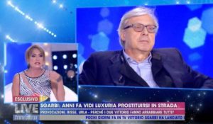 Vittorio Sgarbi e Vladimir Luxuria