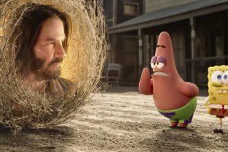 Keanu il cespuglio: il folle trailer del nuovo film di Spongebob