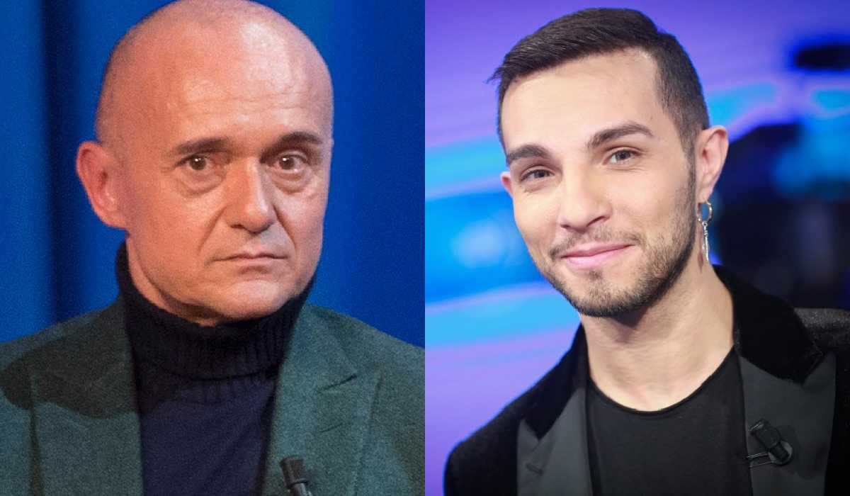 Marco Carta e Alfonso Signorini
