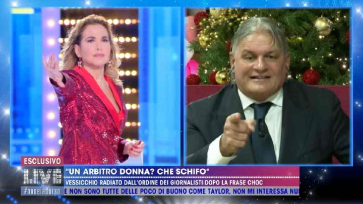 Sergio Vessicchio attacca Barbara d’Urso, lei chiarisce: “Non sono stata radiata”