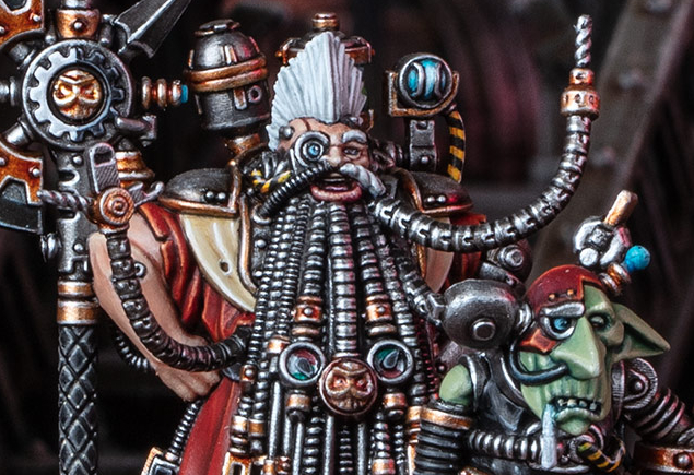 Il ritorno del Nano Bianco! L’Emblema della Games Workshop torna Techpriest