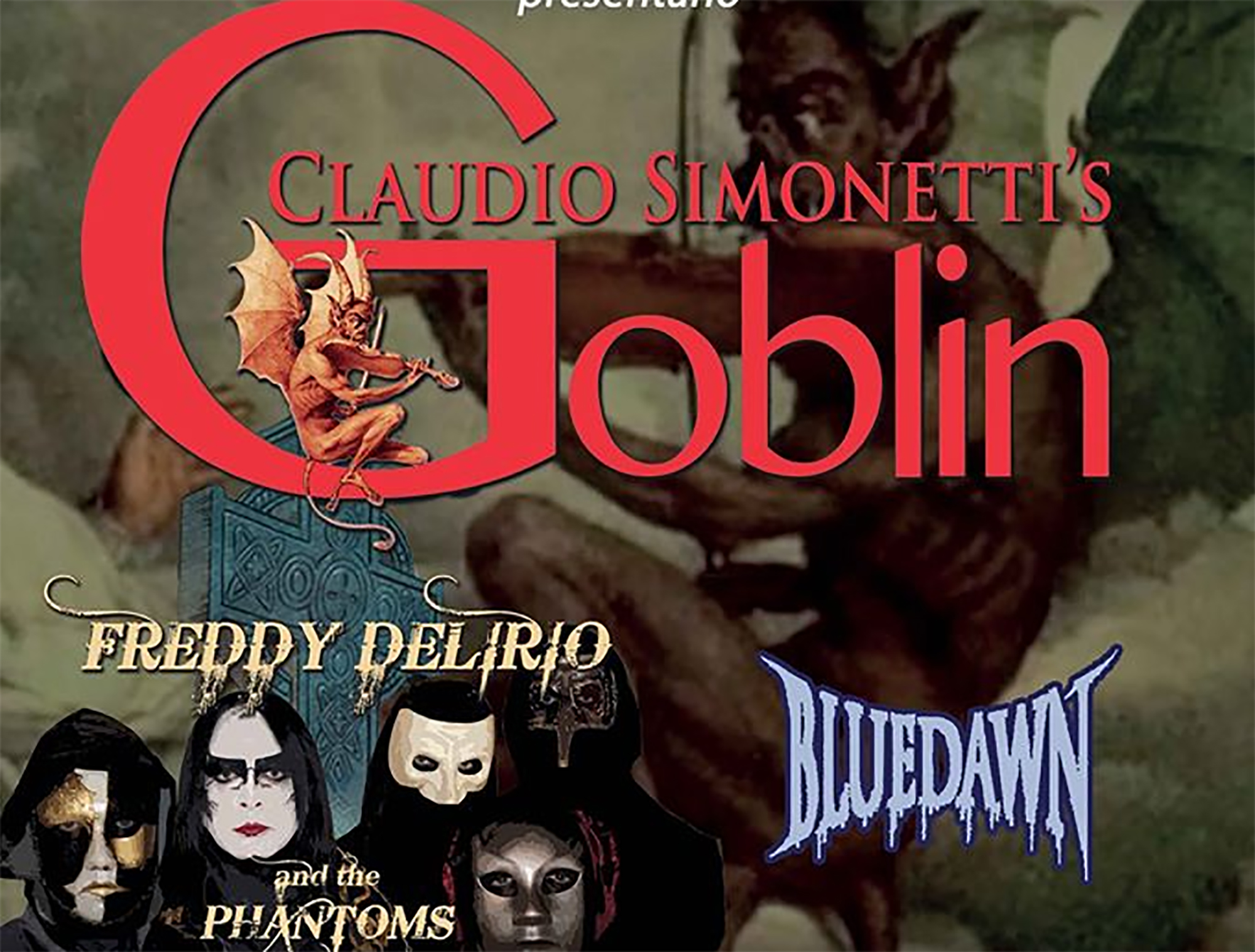 Claudio Simonetti's Goblin in tour a Genova
