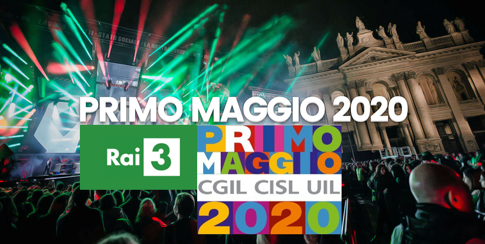 Concerto primo maggio 2020 virtuale, trasmesso su Rai 3 e Rai Radio 2