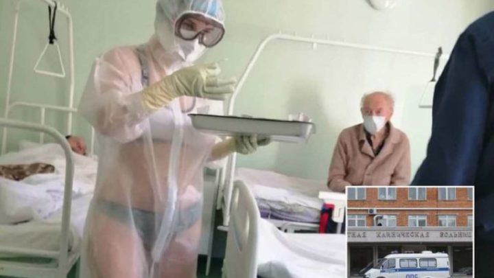 Infermiera gira per il reparto in intimo per il troppo caldo: ospedale la richiama