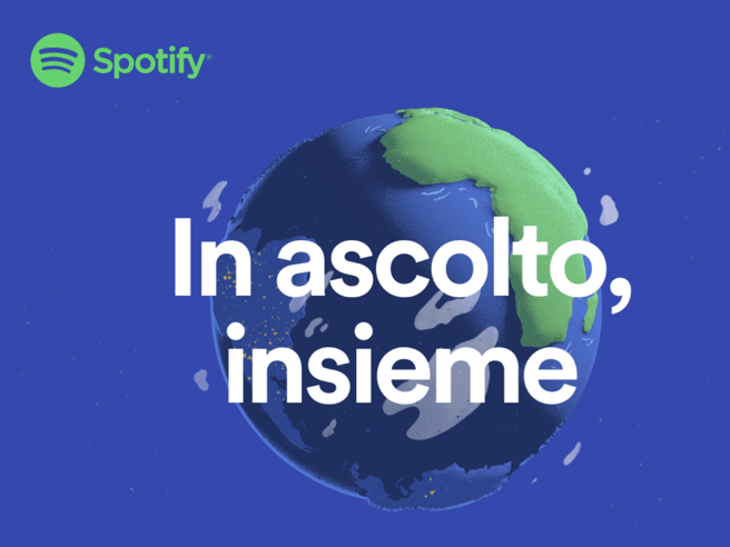 Spotify, #Inascoltoinsieme: chi sta ascoltando la nostra stessa canzone?