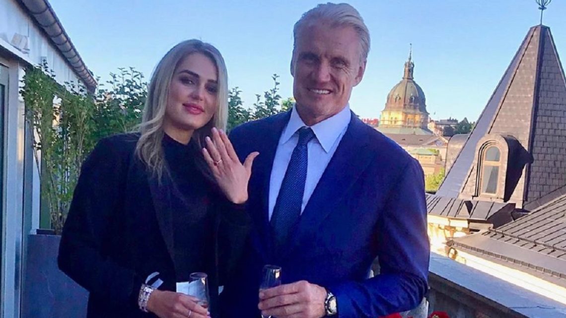 Dolph Lundgren deriso sui social per la fidanzata: l’ex Ivan Drago ha 62 anni, lei invece 24