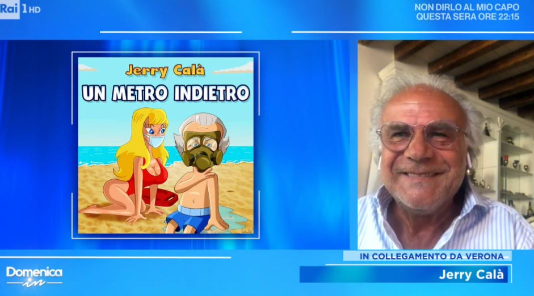 Tormentone estate 2020, ci prova anche Jerry Calà con Un metro indietro: video e testo