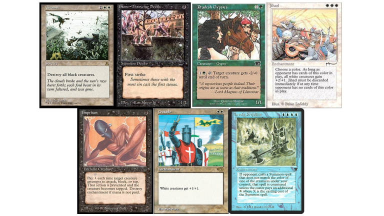 Magic The Gathering: bandite le carte ritenute razziste