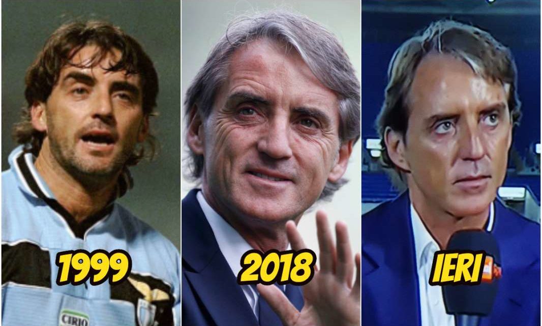 Roberto Mancini è rifatto? La comparazione fotografica di Dagospia