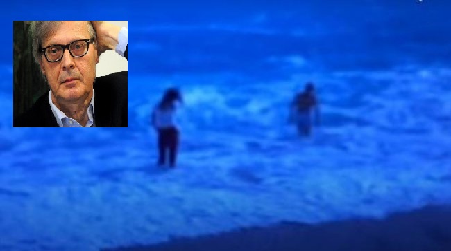Paura per Vittorio Sgarbi: il critico d’arte rischia di annegare in un resort in Albania – VIDEO
