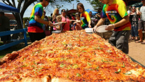 guinness pizza records
