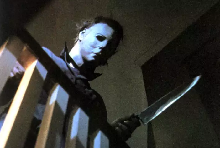 Michael Myers con il suo coltello in mano