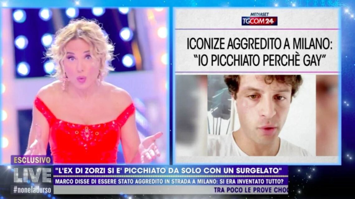 Si inventa un’aggressione omofoba per apparire in TV. La rabbia della D’Urso con l’influencer Iconize