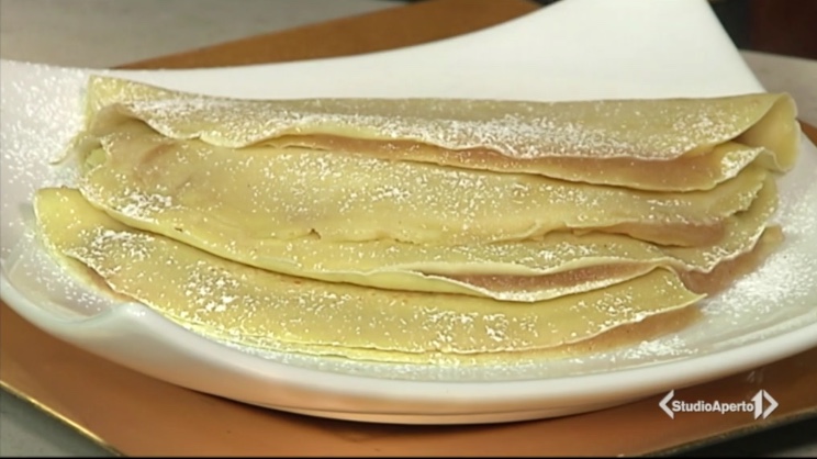 Cotto e Mangiato ricetta 13 novembre 2020: crepes con crema di pere