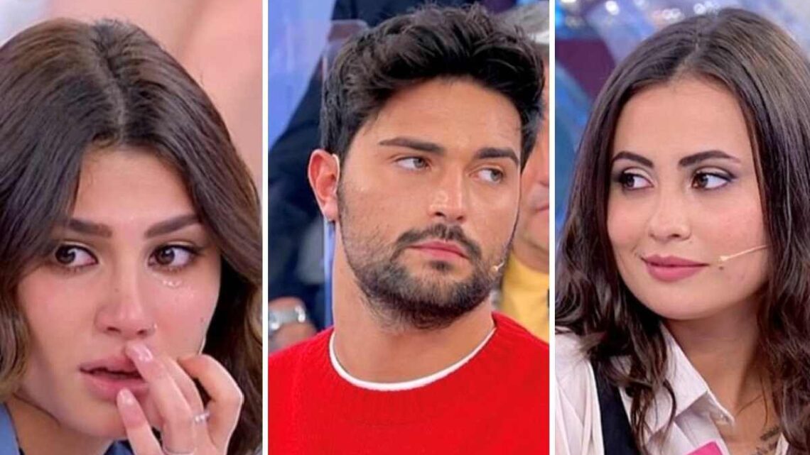 Uomini e Donne, oggi: lacrime in studio per l’esterna di Davide e Chiara, Beatrice va via piangendo Uomini e Donne, oggi: lacrime in studio per l’esterna di Davide e Chiara, Beatrice va via piangendo