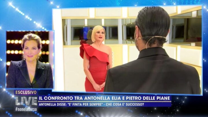 Non è la d’Urso, Antonella Elia sull’ex Pietro Delle Piane: “Non torno ad essere la tua fidanzata”, ma il web li smaschera