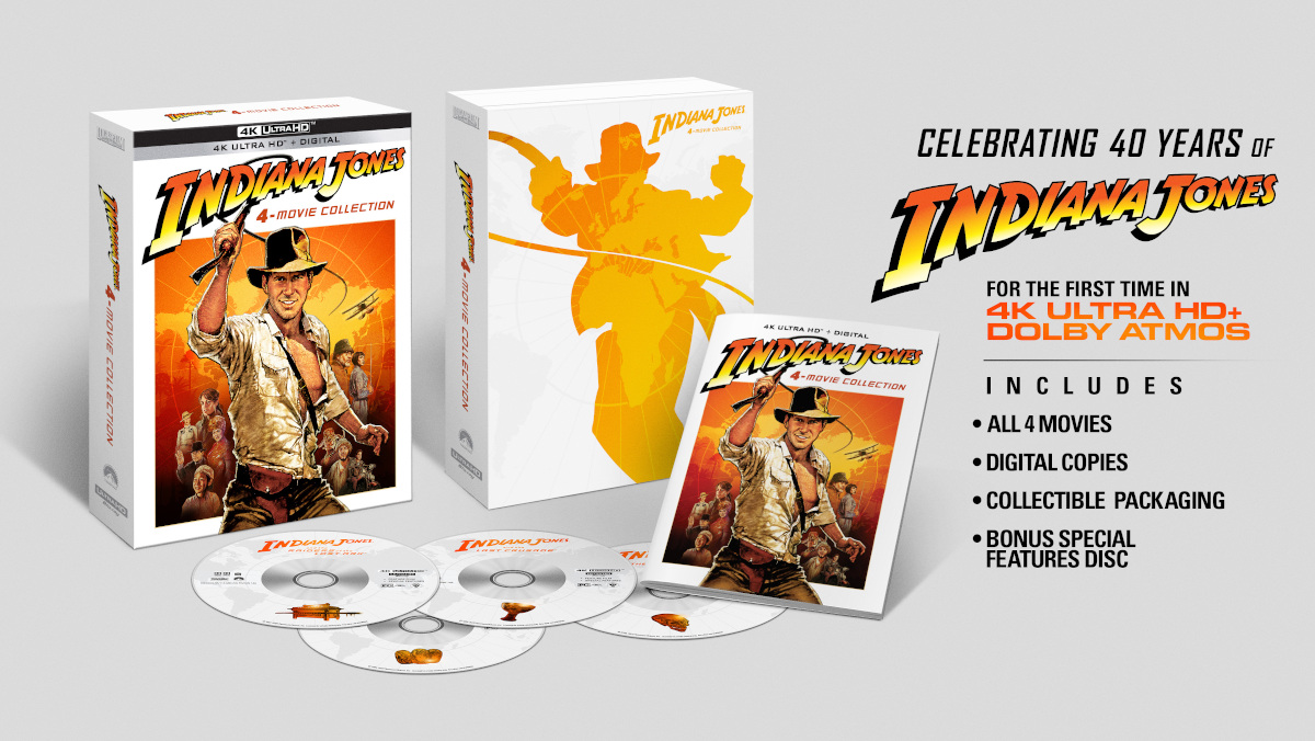 indiana jones raccolta 4k