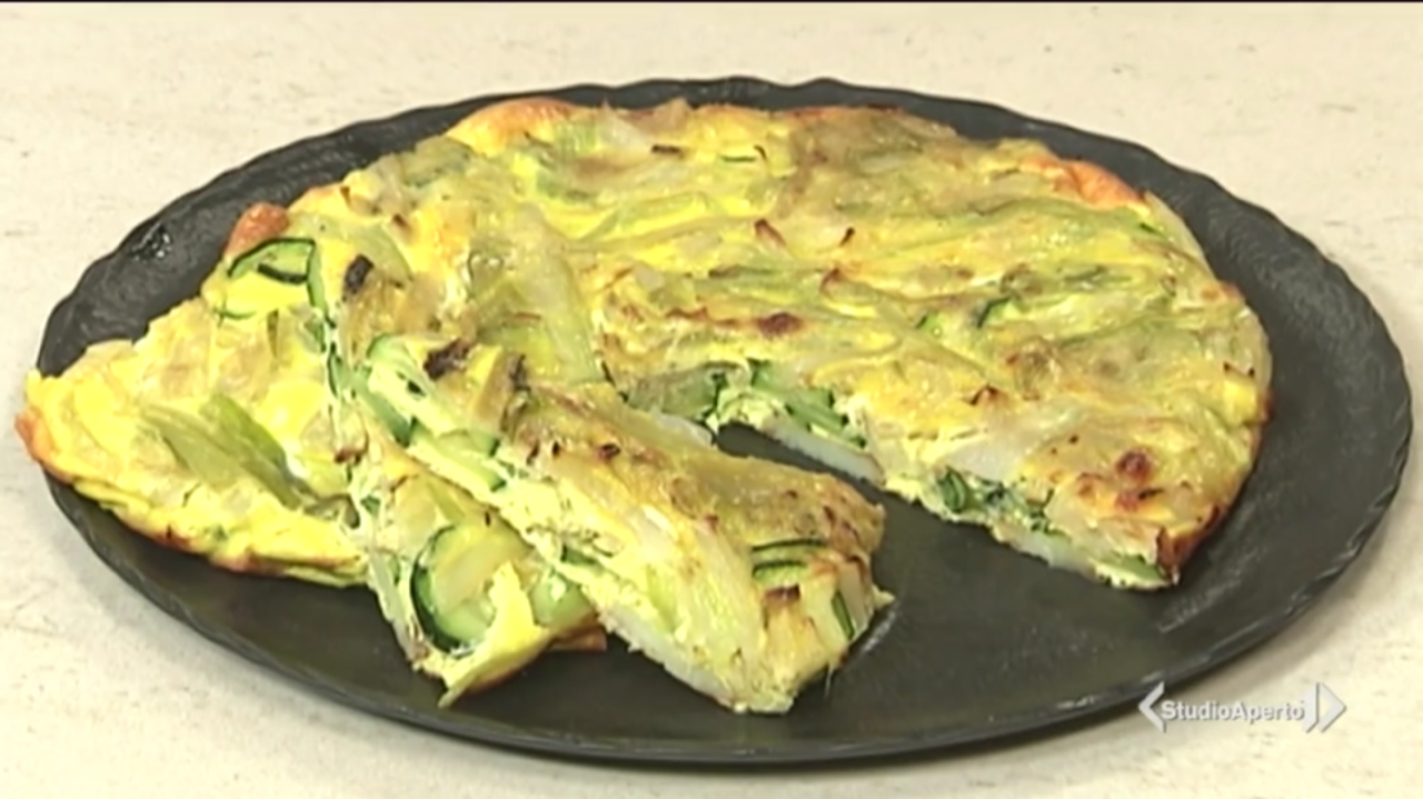 Cotto e Mangiato ricetta del 19 maggio 2021: frittata di verdure