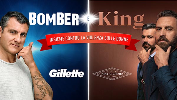 bomber king gillette no violenza donne