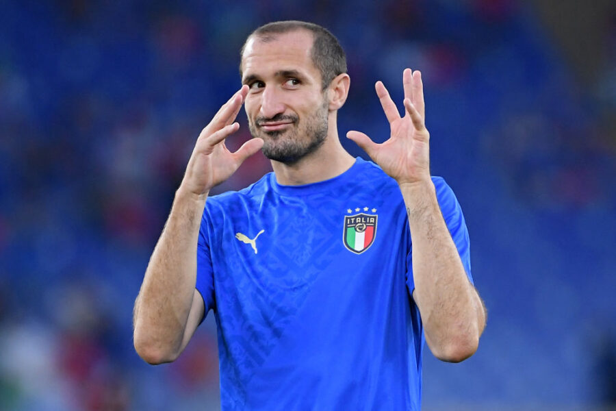 Euro 2020, Italia-Austria, Chiellini fa una gaffe virale: “Combatteremo il nazismo”