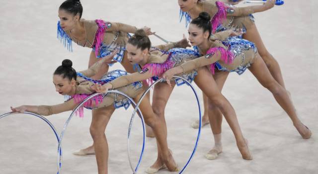 Tokyo 2020, l’Italia piomba a 40 medaglie: il bronzo delle farfalle della ginnastica ritmica