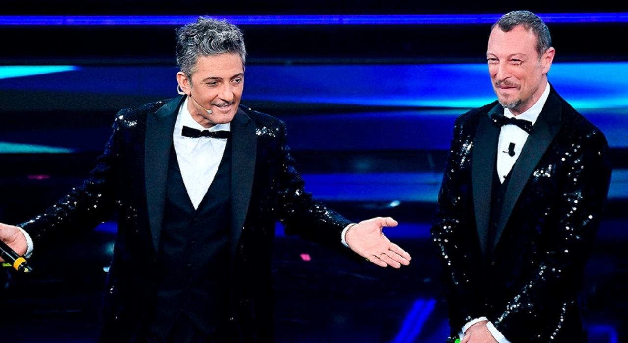 Fiorello e Amadeus Sanremo