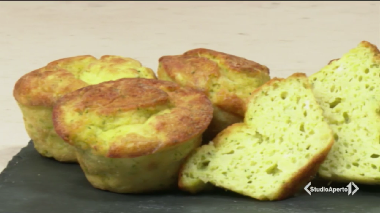 Cotto e Mangiato ricetta 8 novembre 2021: muffin salati patate e broccoli