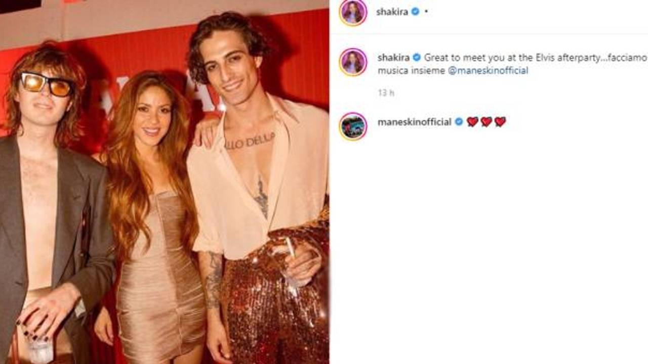 Maneskin, tutti pazzi per Damiano e compagnia: l’incredibile proposta di Shakira