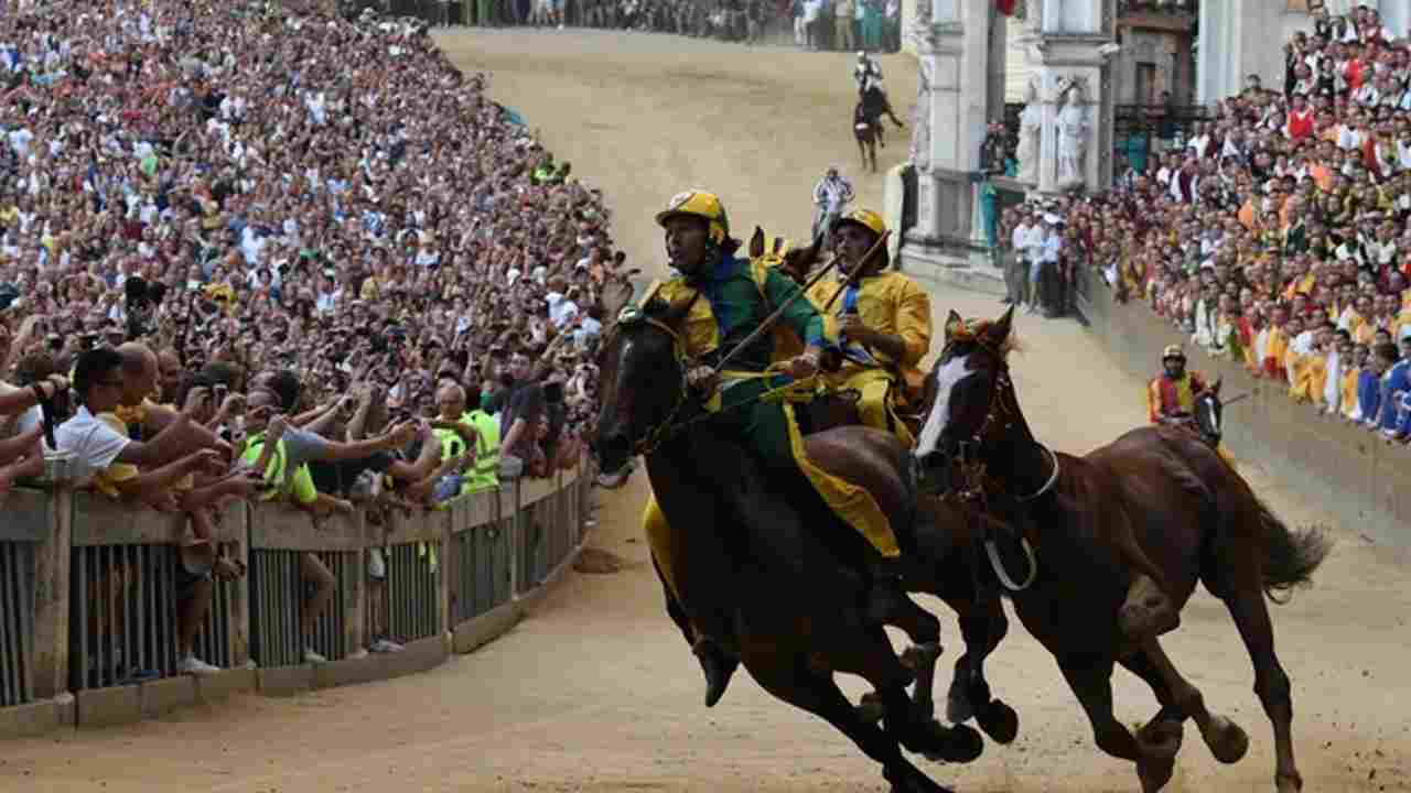 palio di siena La7