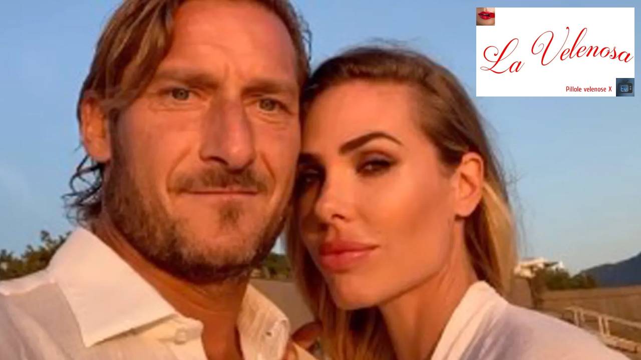 Separazione Ilary Blasi – Francesco Totti, La Velenosa: “Non potrò mai più credere nell’amore”