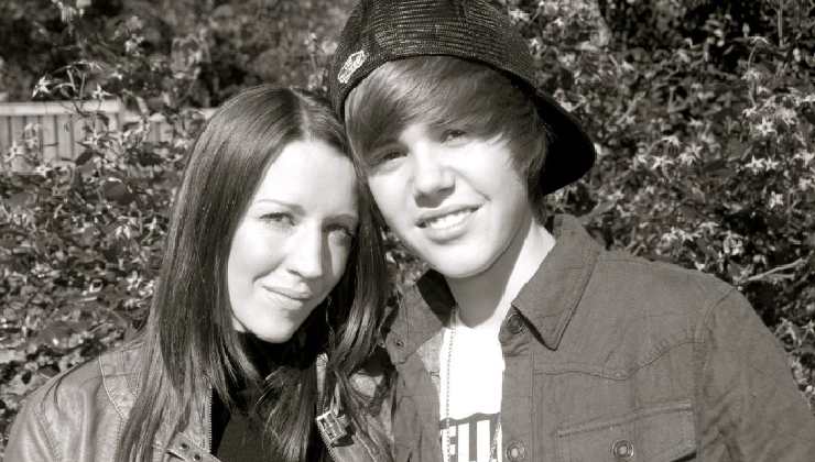 Pattie Mallette e il figlio Justin Bieber