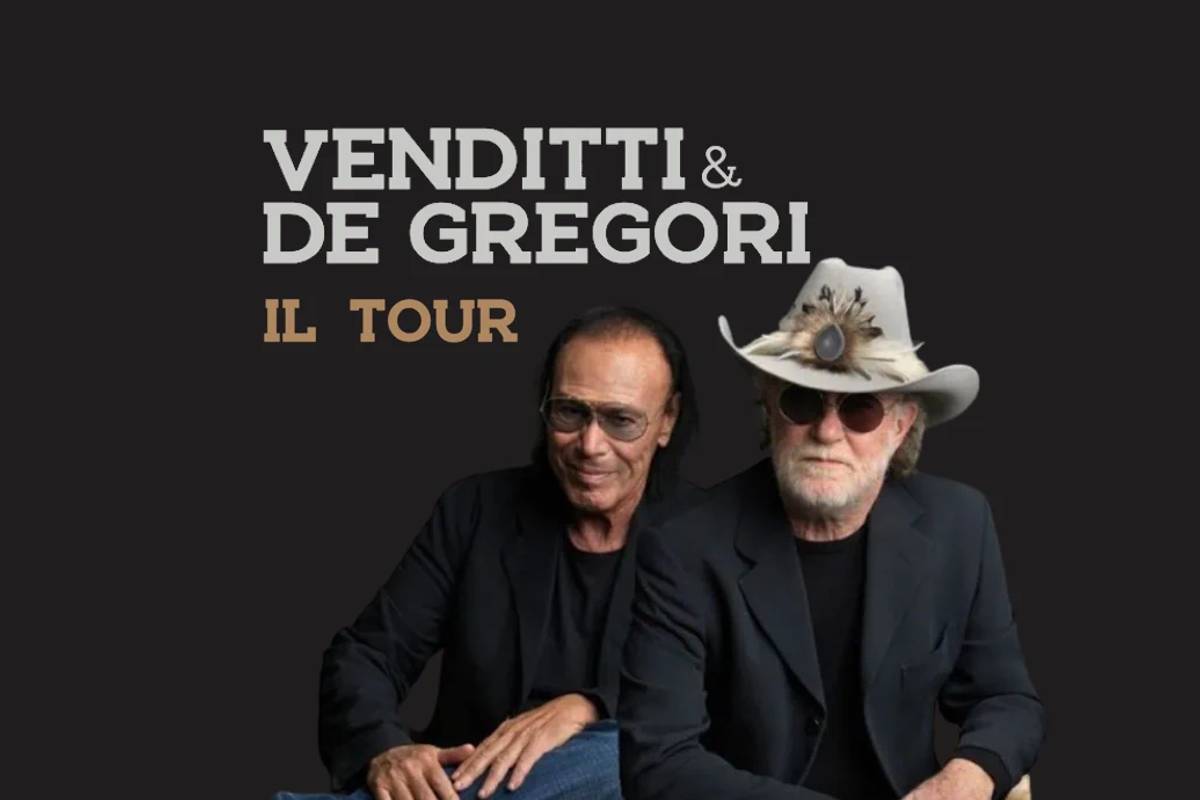 Venditti e De Gregori, le prossime date del tour dal 16 novembre a Bari al 23 dicembre a Roma