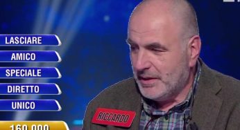 L’Eredità 31 marzo 2024, Riccardo non indovina la parola alla ghigliottina