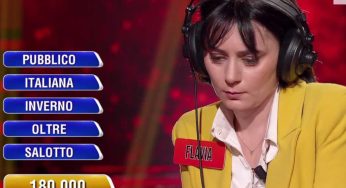 L’Eredità 2 aprile 2024, Flavia alla ghigliottina non indovina la parola