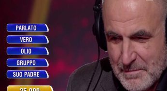 L’Eredità 5 aprile 2024, Riccardo alla ghigliottina non indovina la parola