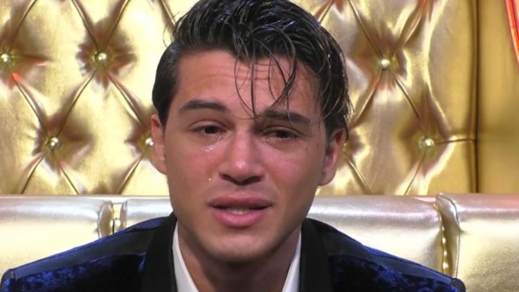 Medugno piange al GF Vip