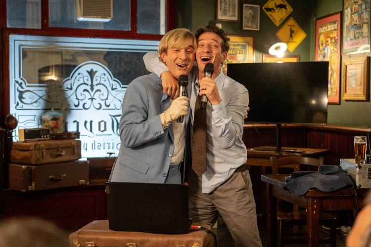 Ficarra e Picone e una scena girata al Joyce Pub di Catania